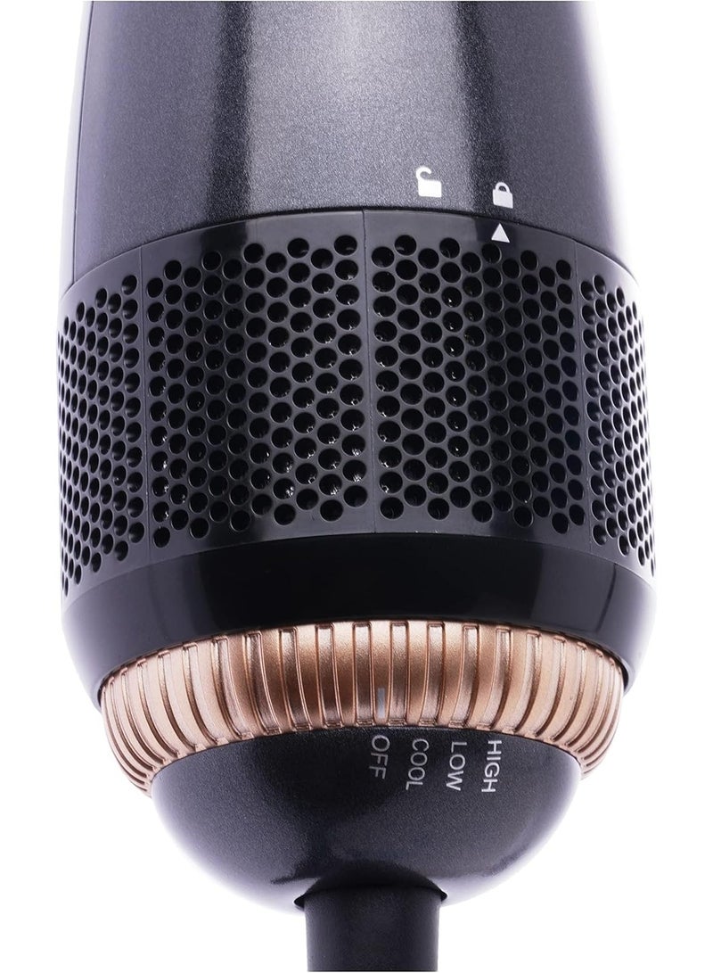 Ceramic Hot Air Straightening Brush 2‑in‑1 Dryer & Styler - Image 2